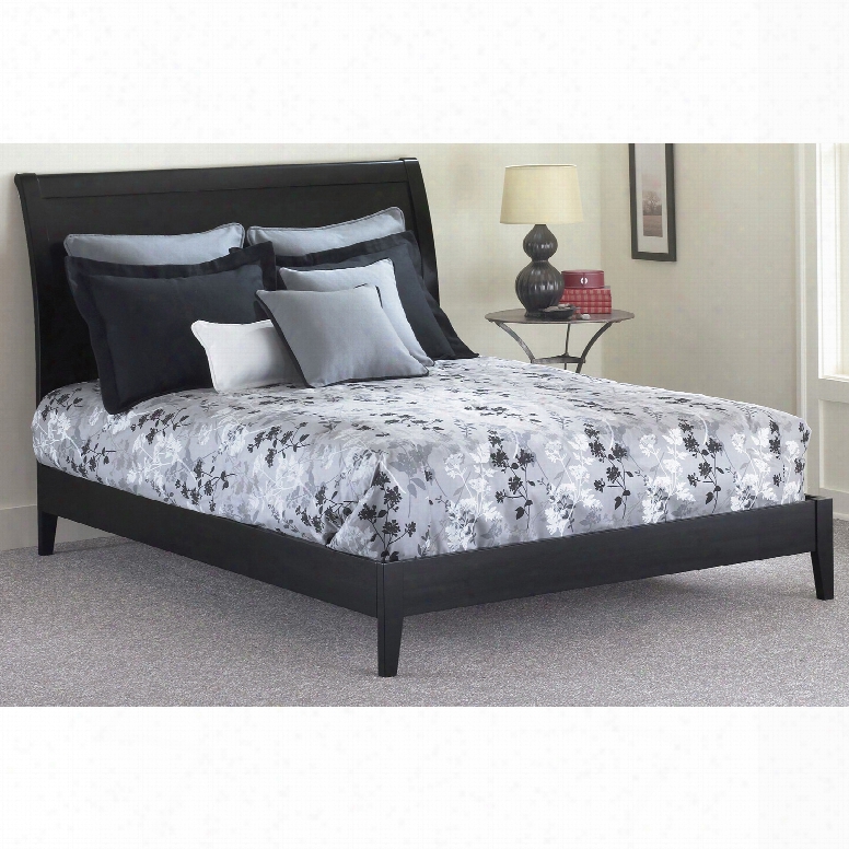 Fashion Bed Group Java Full Size Platform Bed In Black