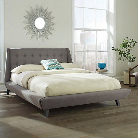 Fashion Bed Group Prelude Queen Bed In Ash