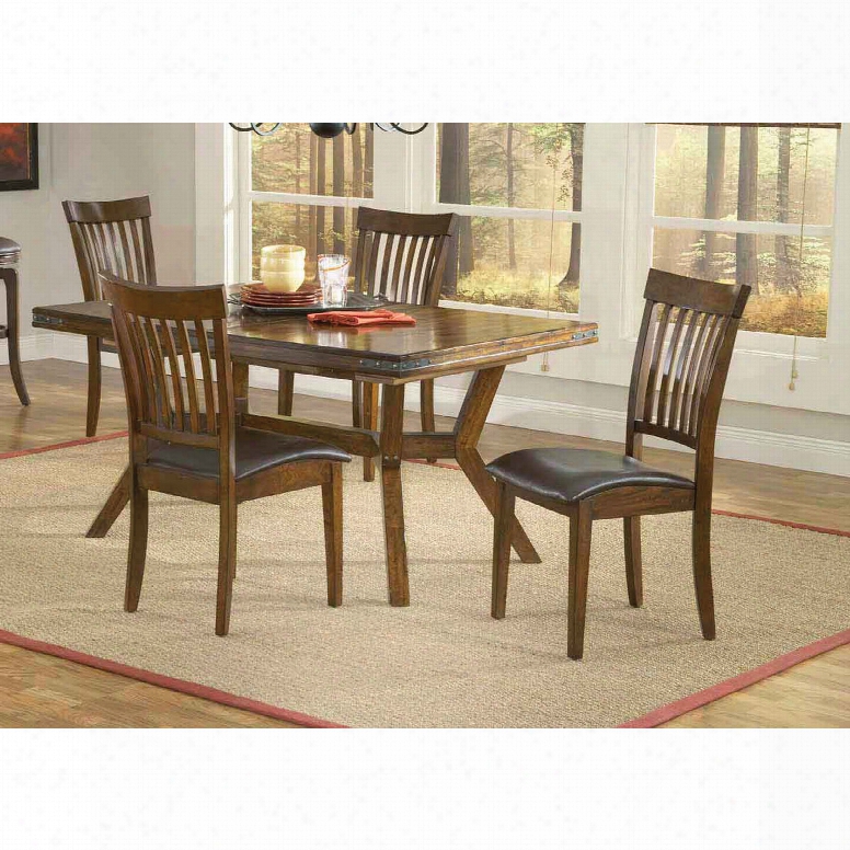 Hillsdale Furniture Arbor Hill 5-piece Dining Prescribe