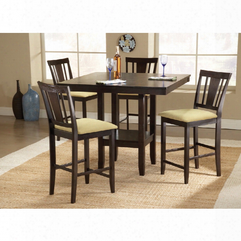 Hillsdale Furniture Arcadia 5-piece Counter Height Dining Set