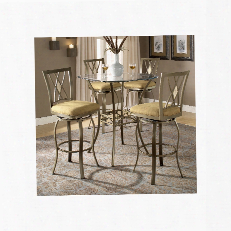 Hillsdale Furniture Brookside Diamond 5-piece Bistro Set