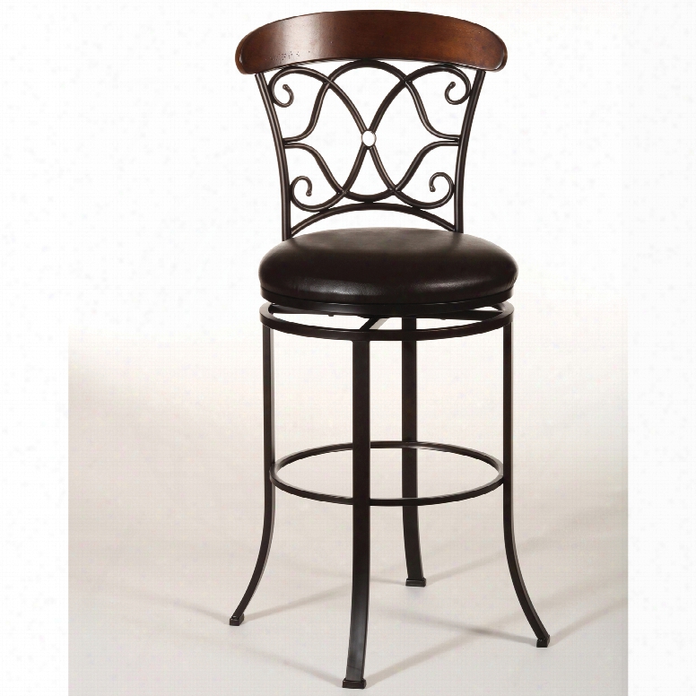 Hillsdale Furniture Dundee Jumbo Swivel Counter Stool