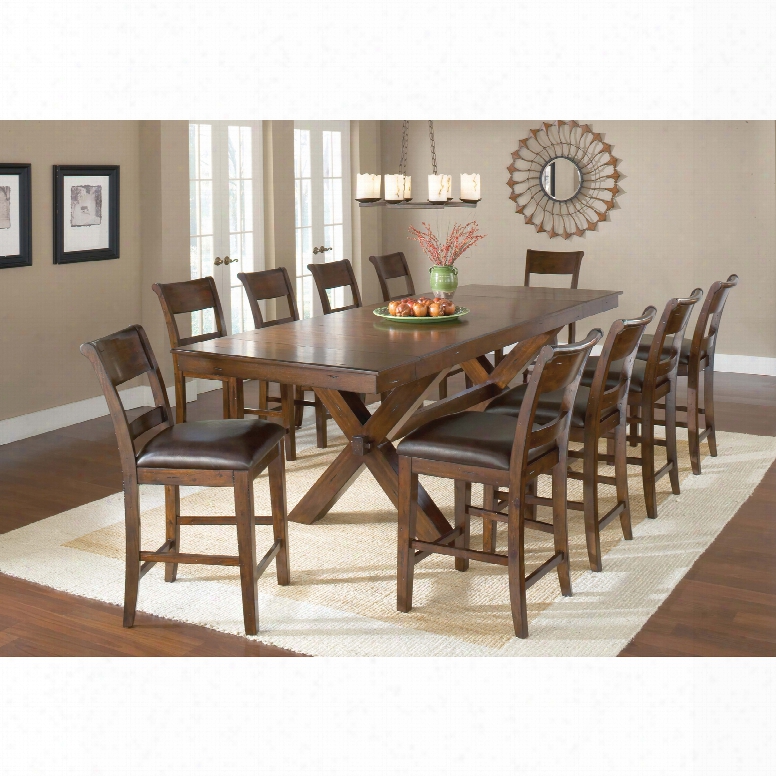 Hillsdale Furniture Park Avenue 11-piece Counter Height Dining Set