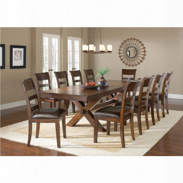 Hillsdale Furniture Pak Avenue 11-piece Dining Set