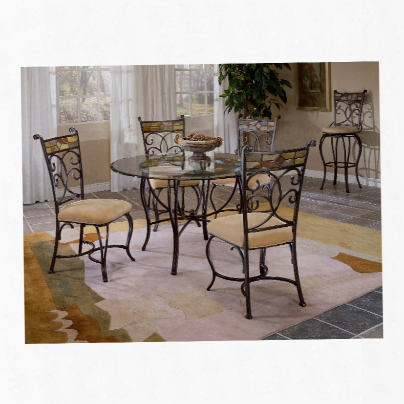 Hillsdale Furniture Pompei 5-piece Dining Set