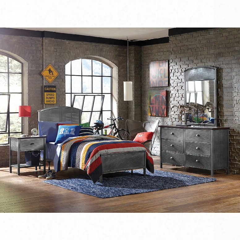 Hillsdale Furniture Urban Quarters 4-piece Panel Bedroom Set