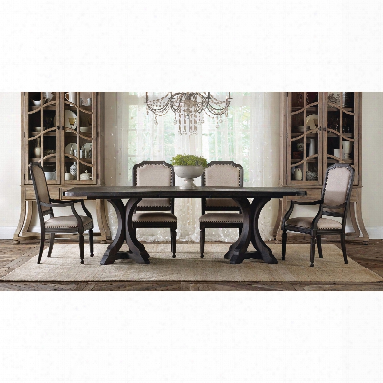 Hooker Furniture Corsica 7-piece Rectangle Dining Set In Espresso Finish