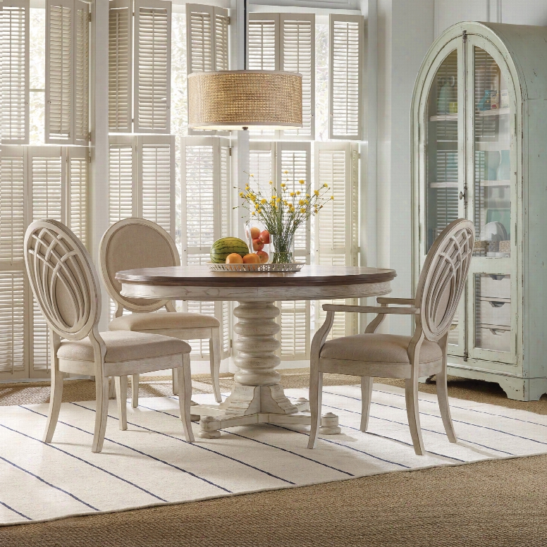 Hooker Furniture Sunsetpoint 5-piece Pedestal Dining Set