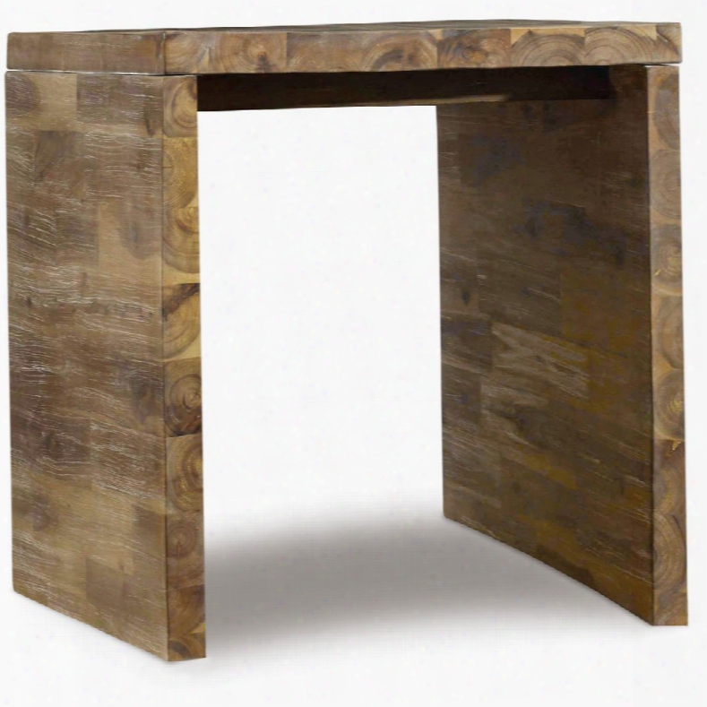 Hooker Live Edge Rectangle End Table