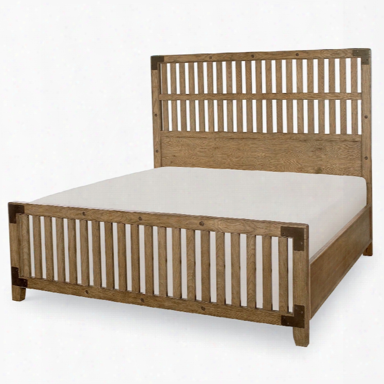 Legacy Classic Megalworks King Wood Gate Bed