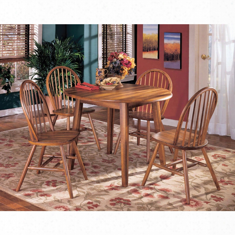 Market Square Boyne 5-piece Drop Leaf Dining Set