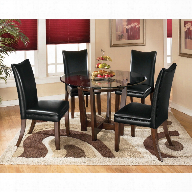 Market Square Covington 5-piece Dining Set In Black