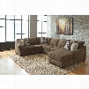 Benchcraft Justyna 3 Piece Chaise Sectional