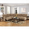 Signature Design by Ashley Hopkins Sectional in Mocha