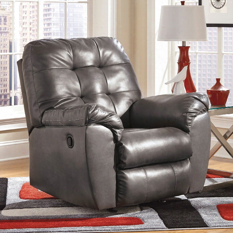 Signature Design By Ashley Alliston Durablend Rocker Recliner