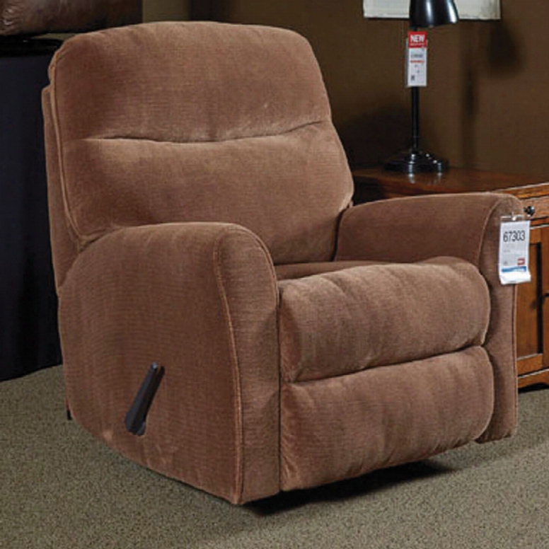 Signature Design By Ashley Cossette Rockeer Recliner In Cocoa