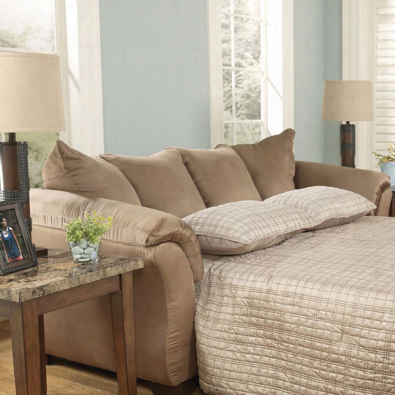 Signature Design By Ashley Dollar Bay Full Sleeper Sofa In Mocha