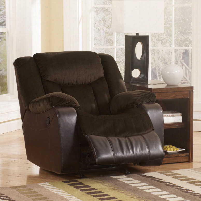 Signature Design By Ashley Tecumseh Rocker Recliner