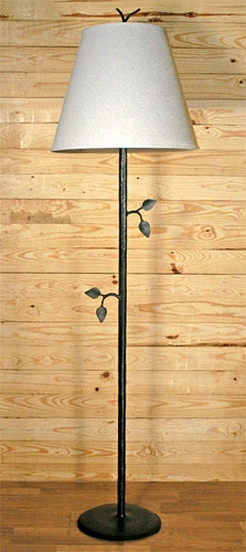 Stone County Ironworks Leaf Floor Lamp