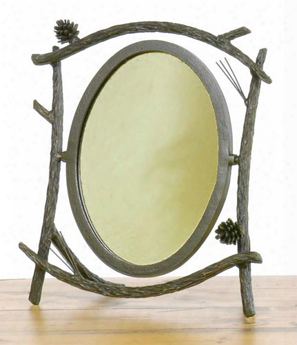 Stone County Ironworks Pine Table Mirror