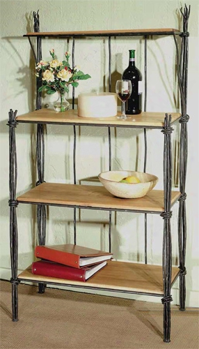 Stone County Ironworks Rush Four Tier Baker's Rack