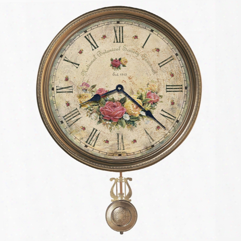 Howard Miller Savanna Botanical Vii Wall Clock