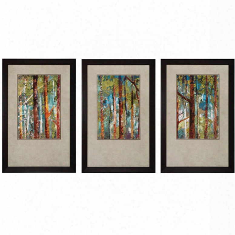 Propac Woodland I-ii-iii Wall Art Set Of 3