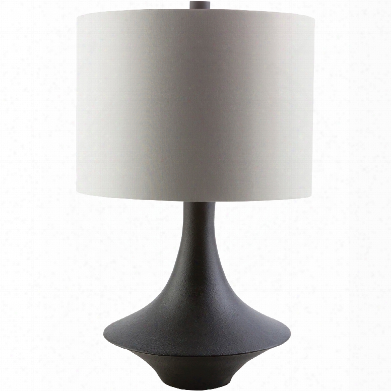 Surya Bryant Table Lamp In Charcoal