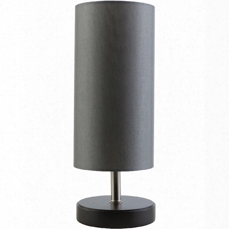 Surya Denton Table Lamp In Black