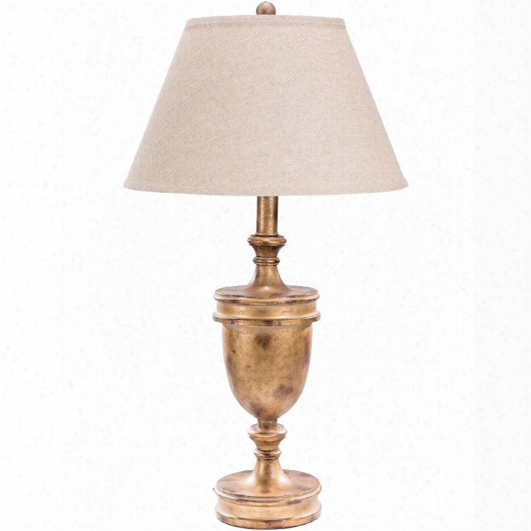 Surya Emerson Table Lamp In Goldtone