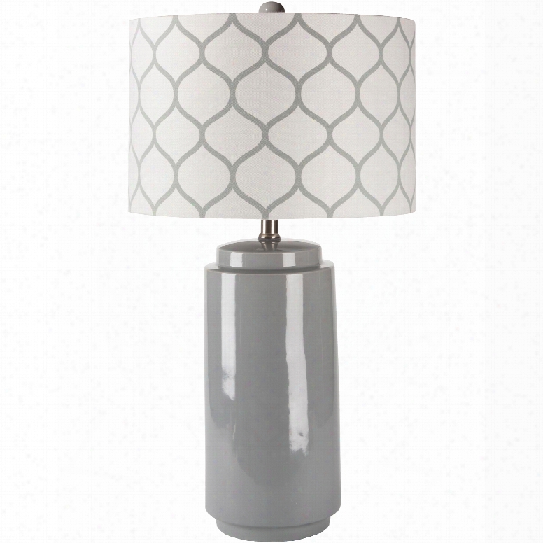 Surya Hadley Table Lamp In Gray