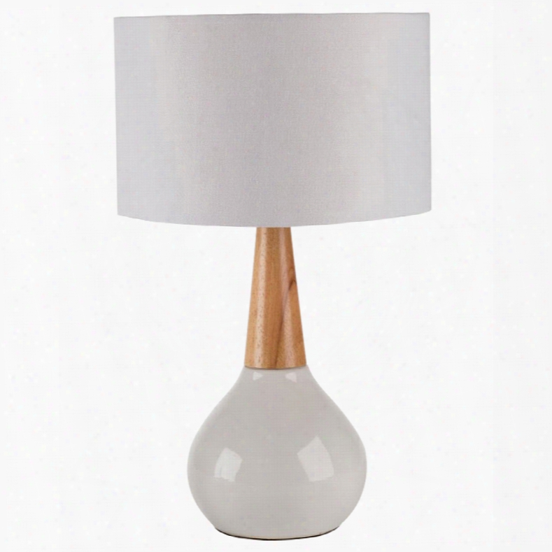 Surya Kent Table Lamp With Round Base