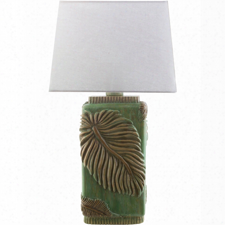 Surya Lana Table Lamp In Green