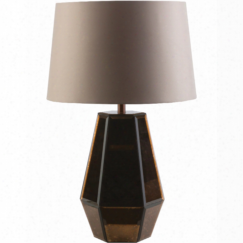 Surya Ryden 16 Inch Table Lamp In Copper