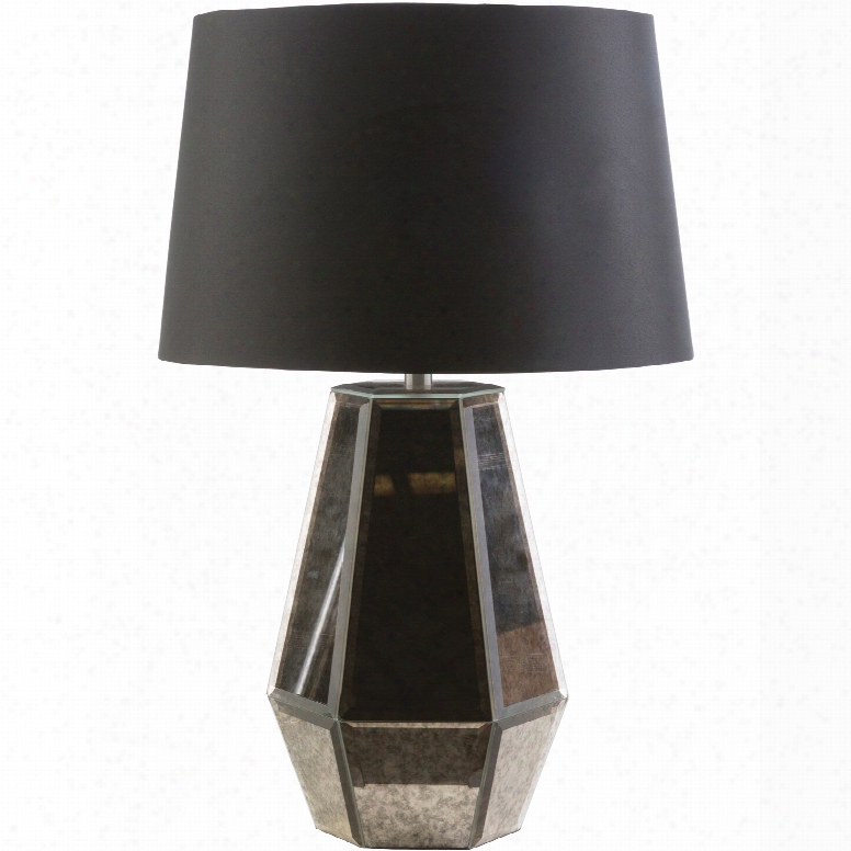 Surya Ryden 16 Inch Table Lamp In Pewter