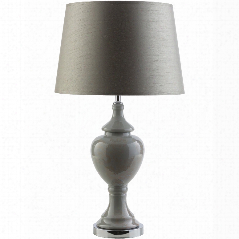 Surya Shannon Table Lamp In Grey