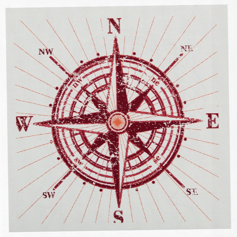 Surya Shipwreck Compass Wall Art