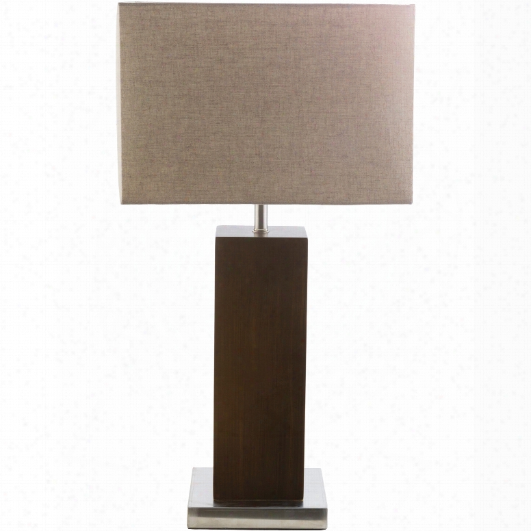 Surya York Flat Table Lamp