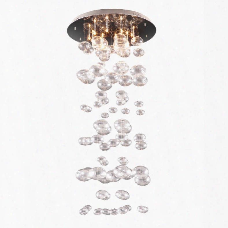 Zuo Modern Inertia Ceiling Lamp In Clear