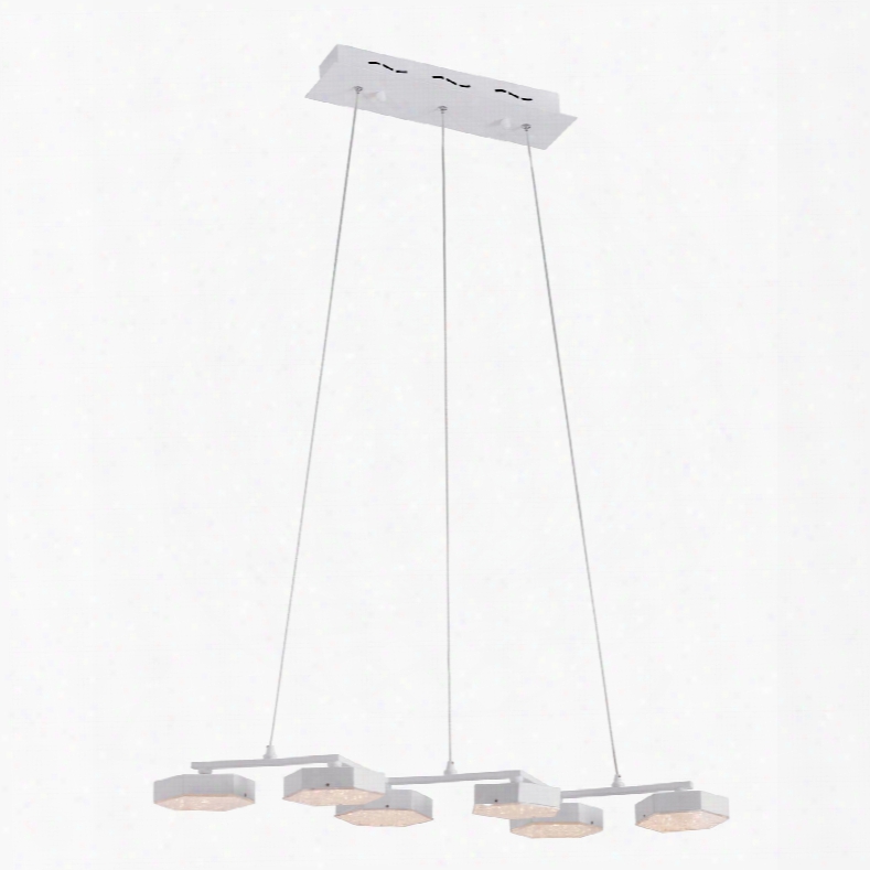 Zuo Pure Dunk Ceiling Lamp In White