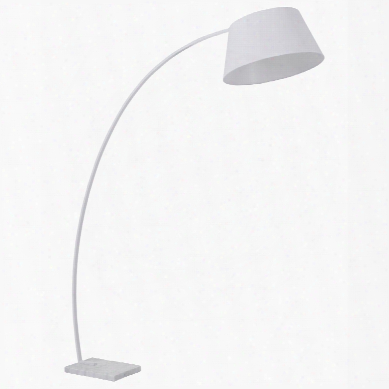 Zuo Pure Vortex Floor Lamp In White