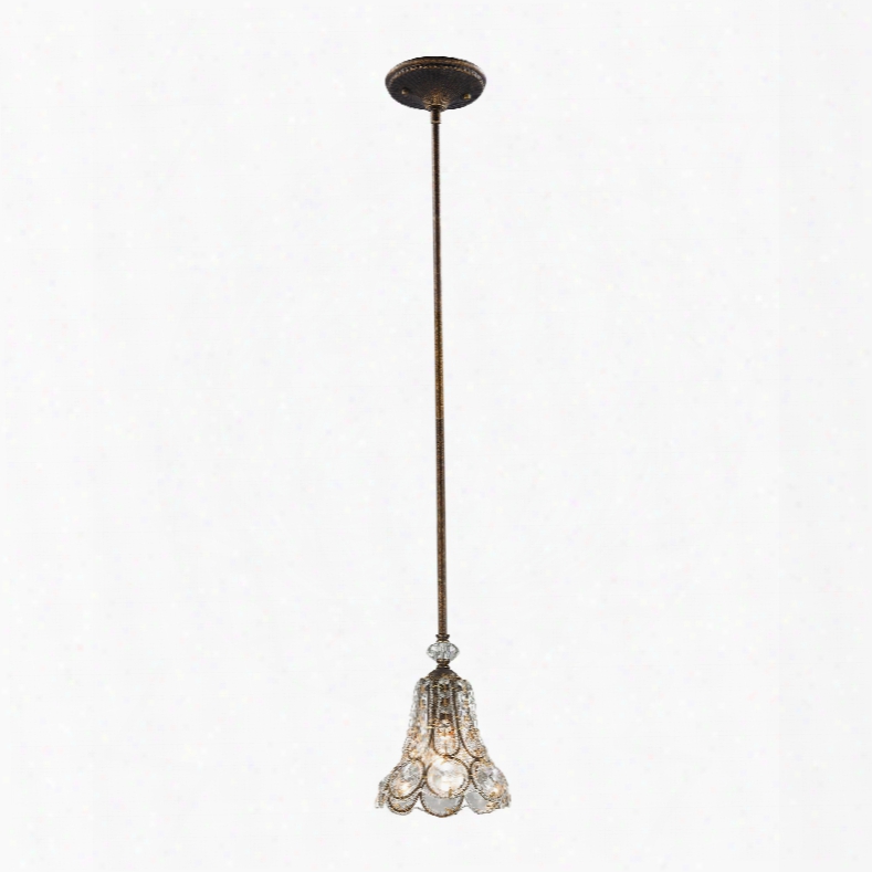 Elk Lighting Christina 1-light Pendant In Mocha