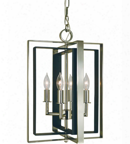 Framburg Symmetry 4-light Mini Chandelier