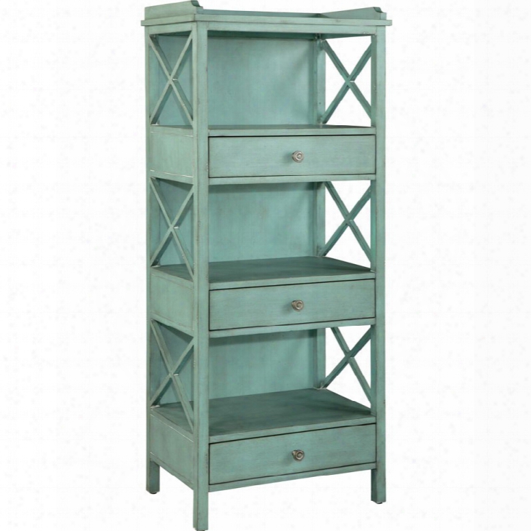 Hekman Accents Three Drawer Etagere