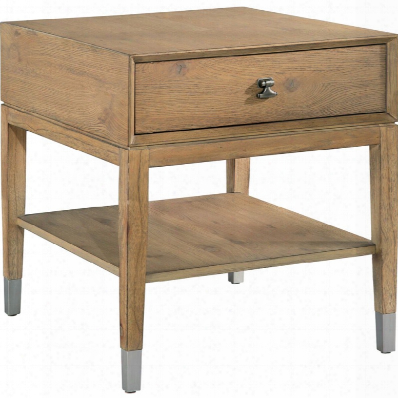 Hekman Avery Park Lamp Table With Drawers