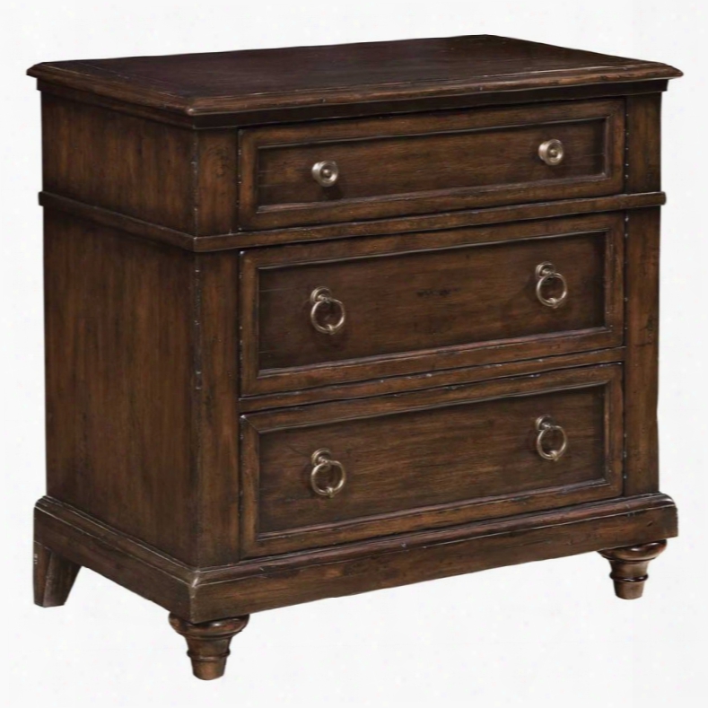 Hekman Charleston Place Three Drwr Nightstand