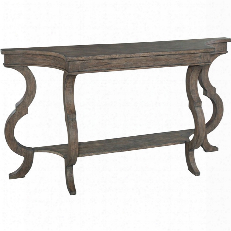 Hekman Lincoln Park Shaped Leg Sofa Table