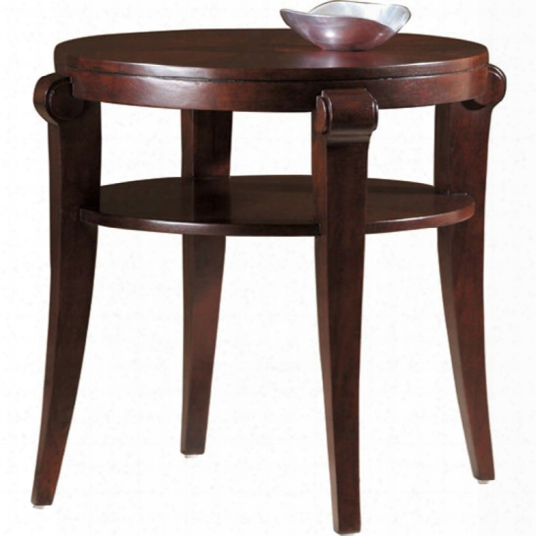 Hekman Metropolis Round End Table