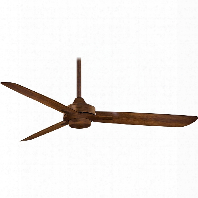 Minka Aire Rudolph Ceiling Fan In Distressed Koa