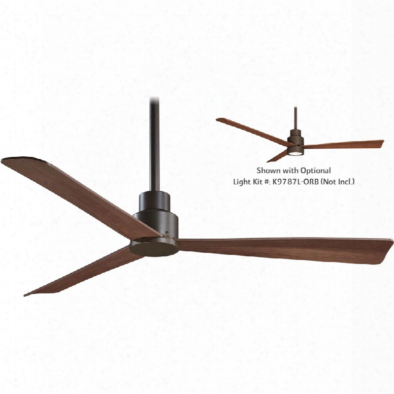 Minka Aire Simple Ceiling Fan In Oil-rubbed Bronze